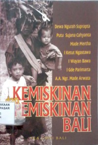 Image of Kemiskinan dan Pemiskinan Bali
